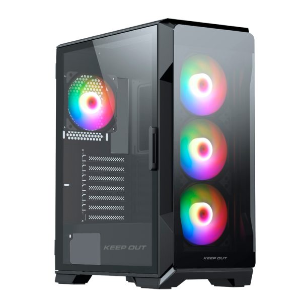 CAJA TORRE ATX XC-901 PRO ARGB + TYPE-C KEEPOUT