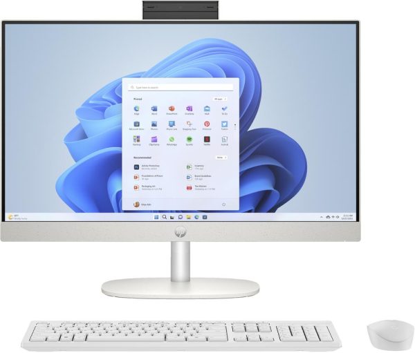 Ordenador hp all in one 24 - cr0050ns 23.8pulgadas -  i5 - 1335u -  16gb -  ssd512gb -  w11 -  teclado y raton incluidos