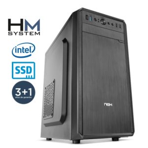 HM System Solano C6+ - Minitorre MT - 10ª gen - Intel Core i5 10400 -  8GB DDR4 - 480GB SSD - Grabadora - USB 3.0 - 4 años garantía - 30 días DOA