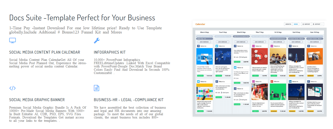 DocSuite Collection: 21 Business Templates Replace Expensive Software | $99 Lifetime