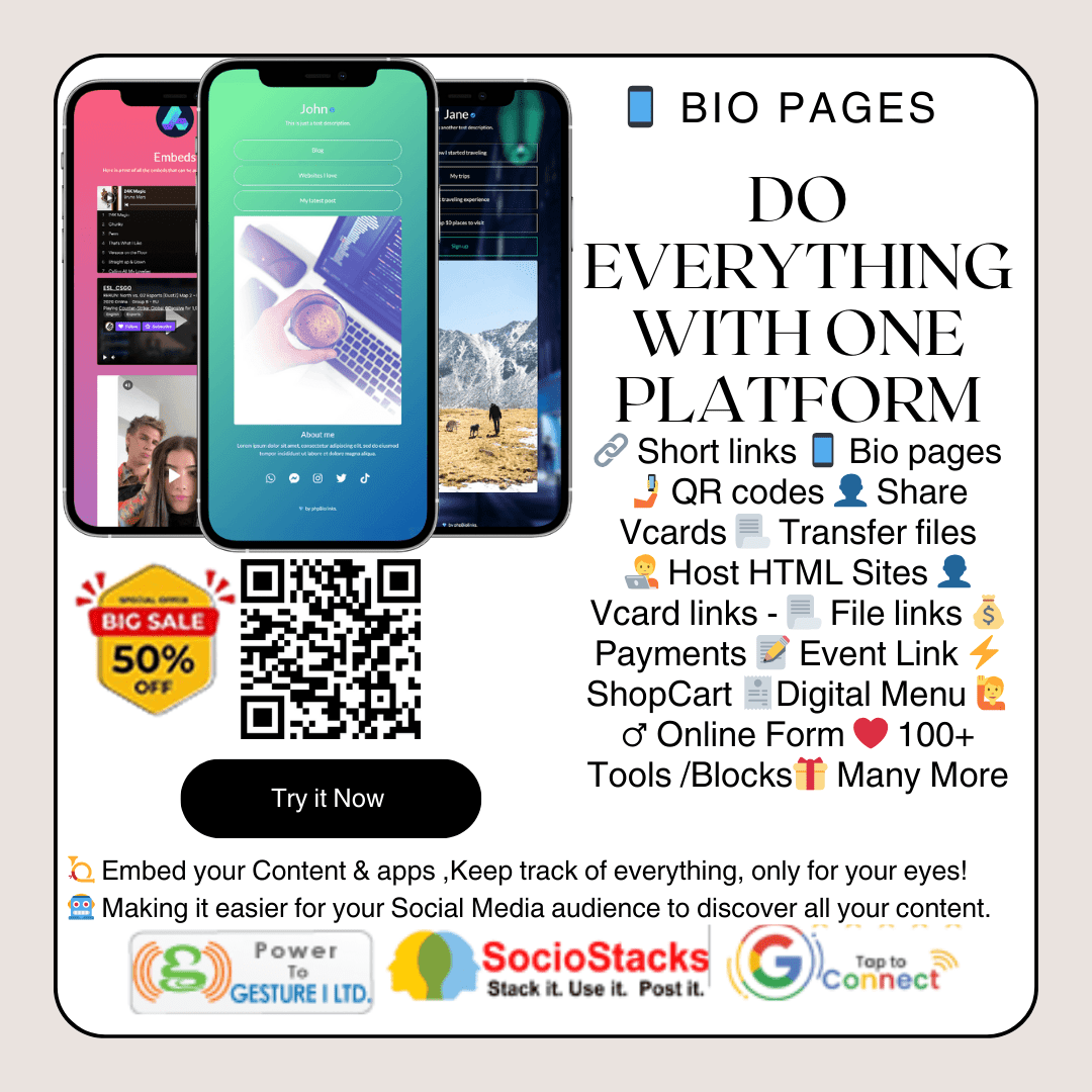 Discover how SocioStacks OneLink replaces 100+ expensive tools with one affordable platform. Launch websites, manage bookings, collect payments & grow your business—all without hosting or tech skills. Start free today!