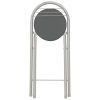 3 pcs conjunto de bar com prateleiras madeira e aço preto - Image 9