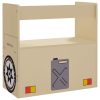 3 pcs mesa e cadeiras infantil design carro todo-o-terreno MDF - Image 4
