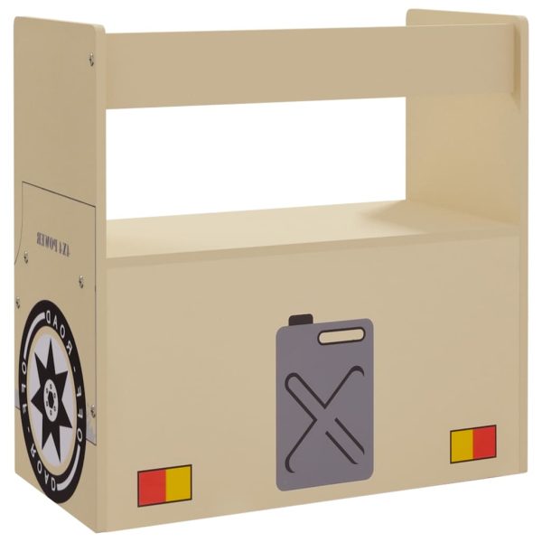 3 pcs mesa e cadeiras infantil design carro todo-o-terreno MDF - Image 4