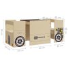 3 pcs mesa e cadeiras infantil design carro todo-o-terreno MDF - Image 7