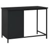 Secretária industrial c/ gavetas 105x52x75 cm aço preto - Image 5