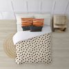 FUNDA NÓRDICA 100% ALGODÓN MODELO VITORIA BEIG PARA CAMA DE 260X240 CM. - Image 2