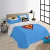 FUNDA NÓRDICA CON BOTONES 100% ALGODÓN MODELO SUPERMAN PARA CAMA DE 105 (180X240 CM) - Image 2