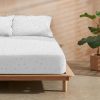 JUEGO DE SÁBANAS CON ALMOHADA Y BAJERA ESTAMPADAS 100% ALGODÓN MODELO CONSTELACIONES PARA CAMA DE 135. - Image 2