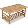 Mesa de centro 90x50x45 cm bambu