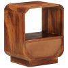 Mesa cabeceira gaveta 2 pcs madeira sheesham maciça 40x30x50 cm - Image 5