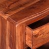Mesa de cabeceira com gavetas madeira de acácia maciça - Image 8