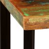 Mesa de bar em madeira recuperada maciça 60x60x107 cm - Image 3