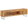Suporte para TV madeira reciclada maciça 140x30x40 cm - Image 11