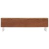 Suporte para TV madeira reciclada maciça 140x30x40 cm - Image 4