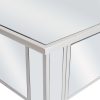 Mesa consola espelhada em MDF e vidro 106,5x38x76,5 cm - Image 6