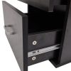 Móveis casa de banho 9 pçs e conjunto de bacia, preto - Image 7
