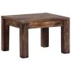 Mesa de centro 50x50x35 cm madeira de mangueira maciça - Image 2