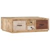 Mesa de centro madeira de mangueira maciça 90x60x30 cm - Image 11