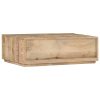 Mesa de centro madeira de mangueira maciça 90x60x30 cm - Image 3