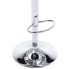 Bancos de bar 2 pcs tecido cinzento-escuro e madeira curvada - Image 8
