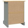 Mesa de cabeceira Corona pinho mexicano 53x39x67 cm cinzento - Image 5