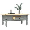 Mesa de centro Corona pinho mexicano 100x55x44 cm cinzento - Image 2