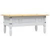 Mesa de centro Corona pinho mexicano 100x55x44 cm branco - Image 5
