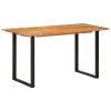 Mesa de jantar 140x70x76 cm madeira de acácia maciça - Image 12