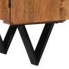 Móvel de TV 140x30x46 cm madeira de mangueira maciça - Image 7