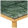 Mesa de centro 60x60x35cm pedra genuína textura mármore verde - Image 4