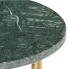 Mesa centro 40x40x40cm pedra genuína textura mármore verde - Image 3