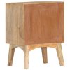Mesa de cabeceira 40x35x55 cm madeira de mangueira maciça - Image 4