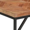Mesa de jantar 140x70x76 cm madeira acácia maciça e mangueira - Image 5