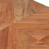 Mesa de jantar 140x70x76 cm madeira acácia maciça e mangueira - Image 6