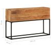 Mesa consola 120x30x75 cm madeira de acácia maciça - Image 7