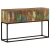 Mesa consola 120x30x75 cm madeira recuperada maciça - Image 11