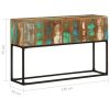 Mesa consola 120x30x75 cm madeira recuperada maciça - Image 7