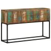 Mesa consola 120x30x75 cm madeira recuperada maciça - Image 10