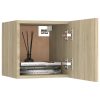 7 pcs conjunto móveis de TV derivados madeira carvalho sonoma - Image 6