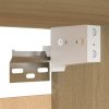 7 pcs conjunto móveis de TV derivados madeira carvalho sonoma - Image 9