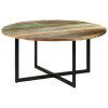 Mesa de jantar 150x75 cm madeira recuperada maciça - Image 11