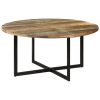 Mesa de jantar 150x75 cm madeira recuperada maciça - Image 9