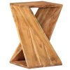 Mesa de apoio 35x35x55 cm madeira de acácia maciça - Image 12