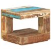 Mesa de centro 45x45x40 cm madeira recuperada maciça - Image 11
