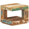 Mesa de centro 45x45x40 cm madeira recuperada maciça - Image 10
