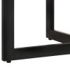 Mesa de jantar 110x75 cm madeira recuperada maciça - Image 4