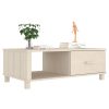 Mesa de centro HAMAR 100x55x35 cm pinho maciço castanho-mel - Image 3