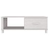 Mesa de centro HAMAR 100x55x35 cm pinho maciço branco - Image 4