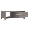 Mesa de centro HAMAR 100x55x35 cm pinho maciço cinza-claro - Image 6